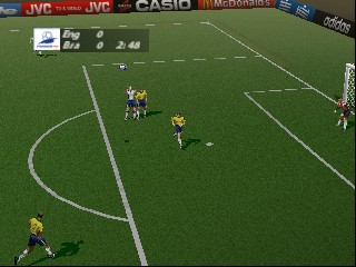 World Cup 98 (Europe) (En,Fr,De,Es,It,Nl,Sv,Da) In game screenshot
